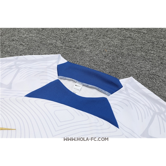 Chandal del Francia 2022-2023 Manga Corta Blanco - Pantalon Corto